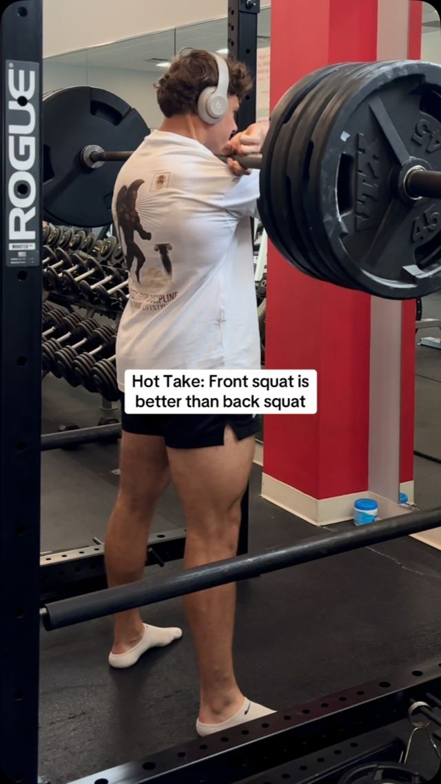 Front squat supremacy